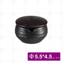 【宜瓷】黑天目糖罐(12入/盒)