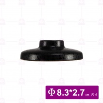 【宜瓷】時來運轉77杯蓋(黑天目)(240入/箱)