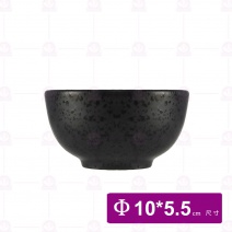 【宜瓷】黑天目點心碗 3吋(20入/盒)