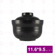 【宜瓷】黑天目多用盅(48入/箱)