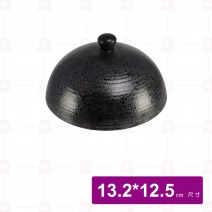 【宜瓷】黑天目煮物碗 13.2x12.5cm(6入/盒)
