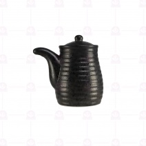 【宜瓷】黑天目醬油瓶(144入/箱)