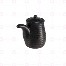 【宜瓷】黑天目醬油瓶(144入/箱)