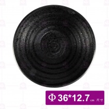 【宜瓷】黑天目沙拉碗14吋 36x12.7cm(4入/盒)