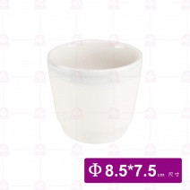 【宜瓷】黑天目雪花茶碗蒸(12入/盒)