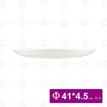 【宜瓷】410大盤 雪花(5入/箱)
