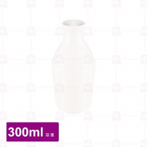 【宜瓷】雪白刷毛德利酒瓶 300cc(9入/盒)