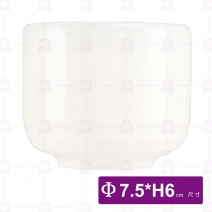 【宜瓷】時來運轉77杯(雪白刷毛)-Φ7.5xH6.2cm(120入