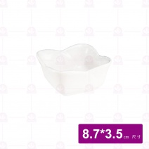 【宜瓷】雪花花瓣碟(20入/盒)