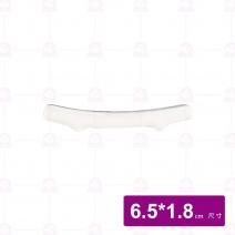 【宜瓷】雪白刷毛時來運轉筷架 6.5x1.8cm(600入/盒)