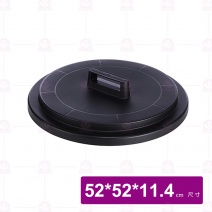 商用圓型垃圾桶95L用上蓋