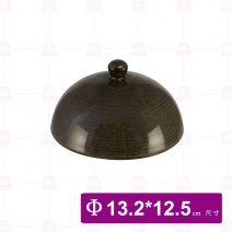 【宜瓷】煮物碗-綠天目 13.2x12.5cm(6入/盒)
