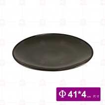 【宜瓷】410大盤 綠天目(5入/箱)