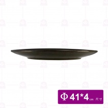 【宜瓷】410大盤 綠天目(5入/箱)
