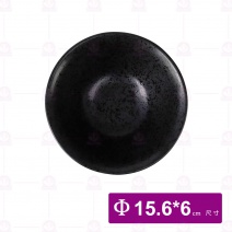 【宜瓷】小梨地碗 黑天目(10入/盒)
