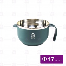 【C&C】泡麵碗(附蓋) (顏色隨機)-17cm