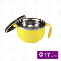【C&C】泡麵碗(附蓋) (顏色隨機)-17cm