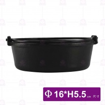 壽喜鍋(鉎平底鍋/斯譏呀鍋)-Φ16cm
