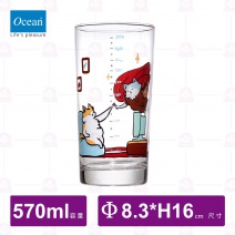 【Ocean】創世喵刻度杯(6入/盒)-570ml