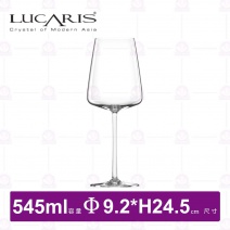 【Lucaris】Muse無鉛水晶卡本內紅酒杯(6入/盒)-545ml