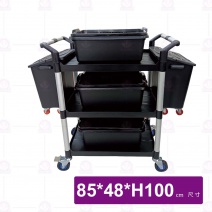 【華塑】RB-919B中型三層推車(鋁)-全配