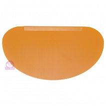 【三能】SN4072 半圓型塑膠刮片 15.9x10.4cm