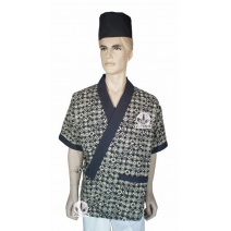 Z204日本服全黑色小圓圖騰(訂作)