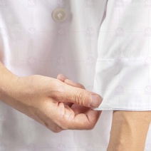 A102 立領廚師服-7分袖M