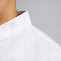 A105 中山領單排扣廚師服-7分袖 XL