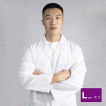 A148斜紋檢驗衣-長袖 L