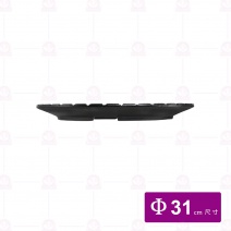 特大圓型鐵盤 Φ31xH2.5cm(無木板)