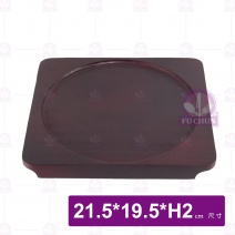 木盤 21.5x19.5xH2cm(無鐵板)