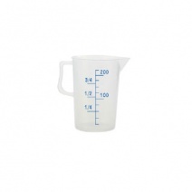 【三能】SN4701量杯/塑膠杯/耐熱量杯 200cc 7xH8.5cm