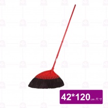 膠頭黑棕掃把 A級 42x120cm (10入/組)(D)