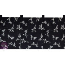 A332  竹花藍門簾  30*45cm(單片)