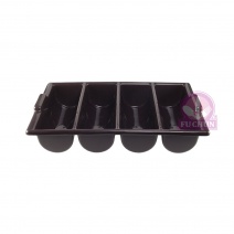 YM0601  四格刀叉盒 31x12.5xH10.5cm