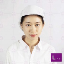 A305 衛生帽附拖網((男女通用)(考照用)-L
