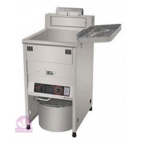 落地型油炸機40L豪華(交叉管) (桶裝瓦斯/天燃)