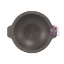 福沙鍋 6寸-身 陽極(黑色)Φ18xH6.7cm
