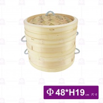竹蒸籠1.6尺(加厚加高)-層
