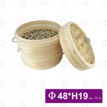 竹蒸籠1.6尺(加厚加高)-層