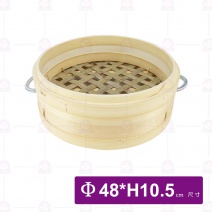 竹蒸籠1.6尺(加厚)-層
