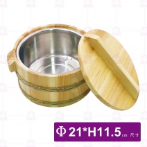 【菊川本味】巧美飯桶組(含鍋)(5人份)-Φ21xH11.5cm