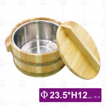 【菊川本味】巧美飯桶組(含鍋)(8人份)-Φ23.5xH12cm