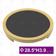 【菊川本味】陶瓷竹盤組-Φ28.5xH3.9cm