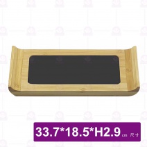【菊川本味】陶瓷竹盤組-33.7x18.5xH2.9cm