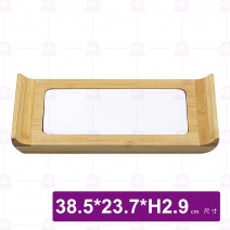 【菊川本味】陶瓷竹盤組-38.5x23.7xH2.9cm