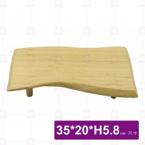 【菊川本味】N83竹壽司台(長方曲線邊)-35x20xH5.8cm