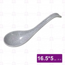 【HS】114 附勾湯匙(沙礫)(72入/盒)-16.5x5cm