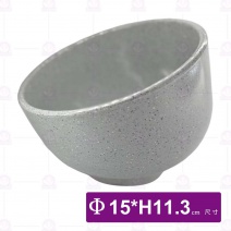 【HS】521 6吋巨蛋斜口盅(沙礫)(6入/盒)
